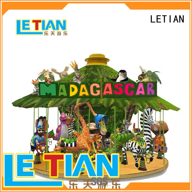 LETIAN colorful the childrens carousel for kids shopping centers 1