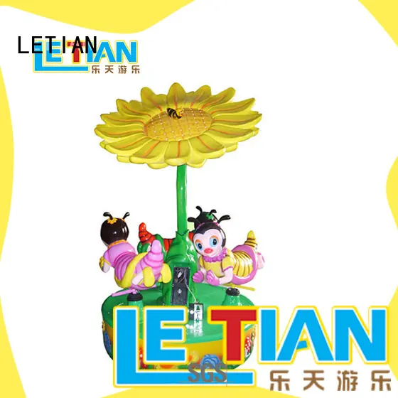 LETIAN reinforced small carousel for sale customized theme park 1