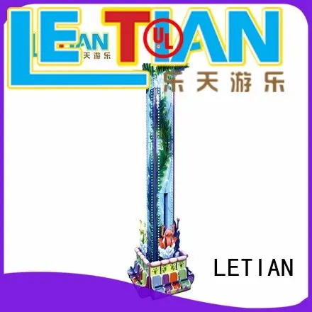 LETIAN amusing sky drop ride for adults amusement park 1