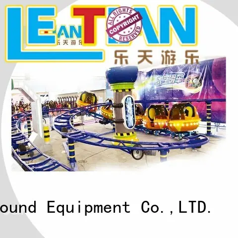 LETIAN sliding free roller coaster building games for kids playground 1