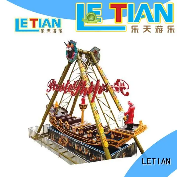 LETIAN rider pirate boat ride for kids theme park 1