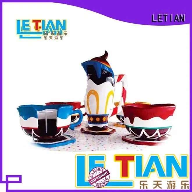 LETIAN car spinning teacups facility playground 1