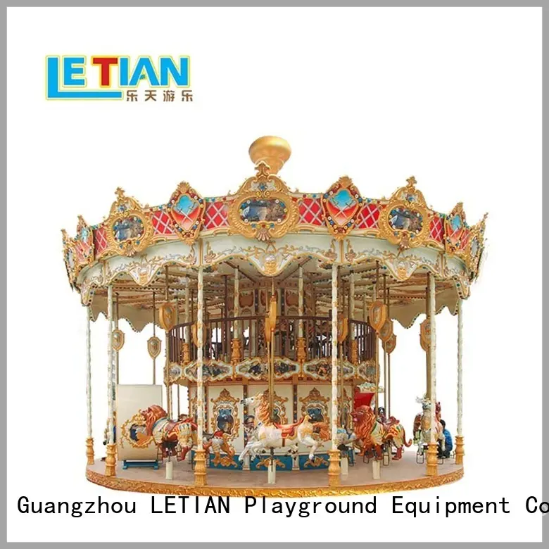 LETIAN equipment ride on carousel Suppliers carnival 1