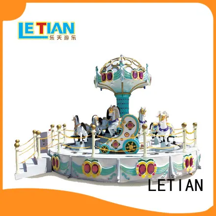LETIAN 24 seats carousel kids design shopping centers 1