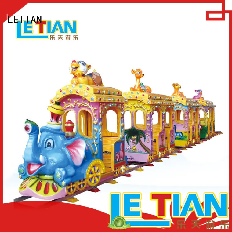 mechanical train theme park tourist China park playground 1