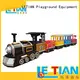 LETIAN jungle trackless train ride for business park playground 1