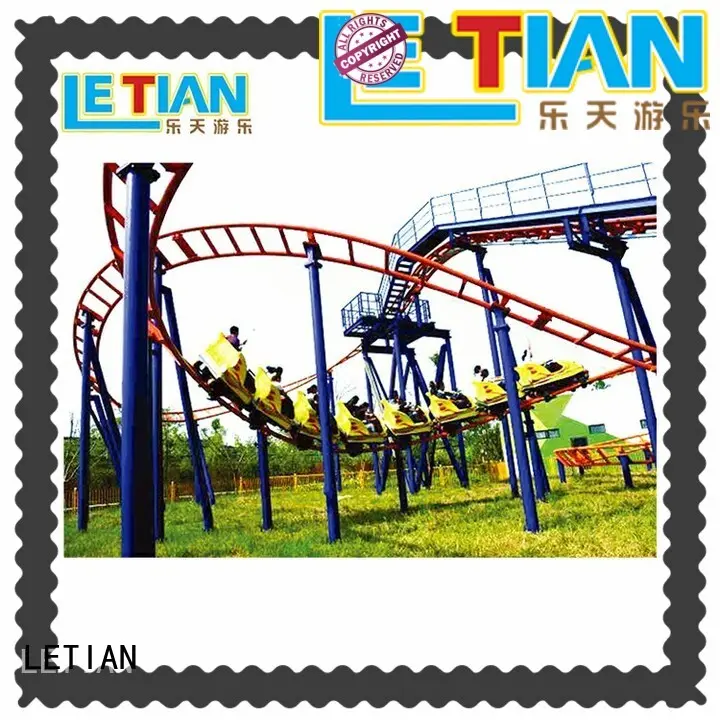 rotating interactive roller coaster builder ride carnival 1
