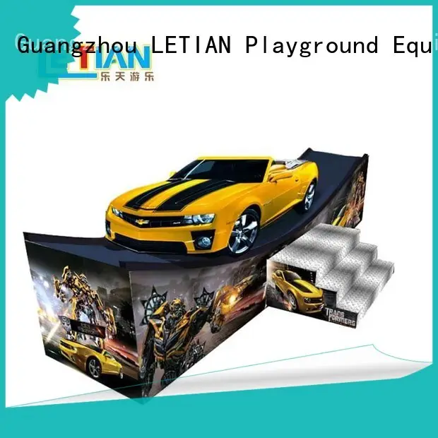 LETIAN outdoor pirate ship park tourists playground 1
