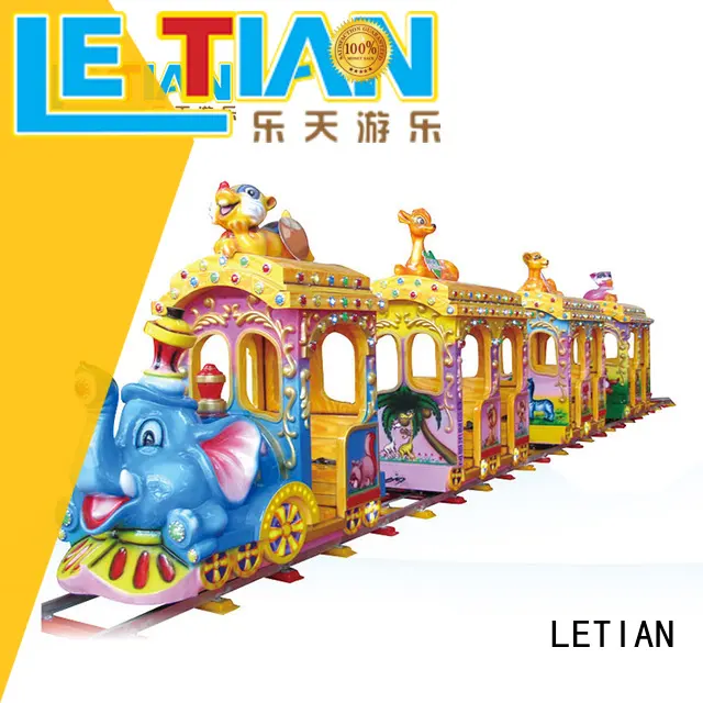 LETIAN Best amusement train rides factory life squares 1