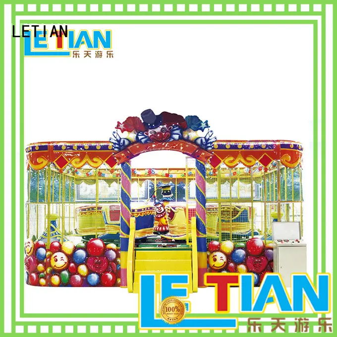 LETIAN Wholesale theme park equipment park playground 1