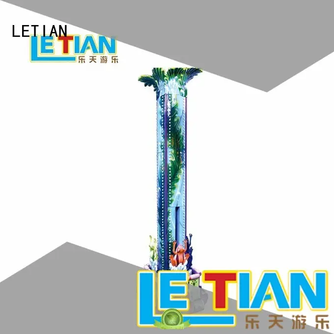 LETIAN seats sky drop ride Suppliers playground 1