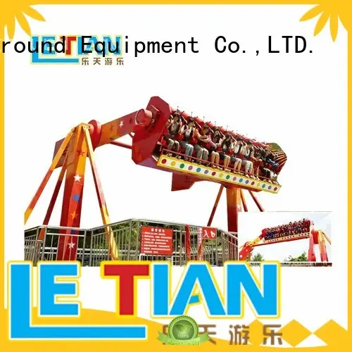 colorful extreme thrill rides thrill facility amusement park 1