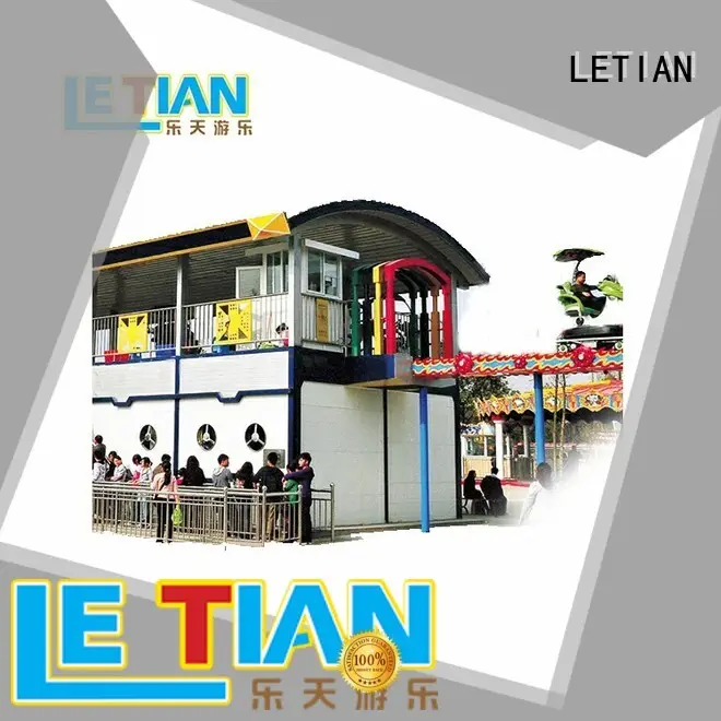 LETIAN dolphin roller coaster 4 game for kids mall 1