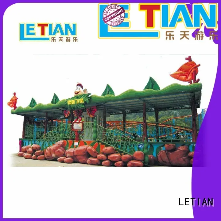 LETIAN roller coaster games real attracts tourists mall 1