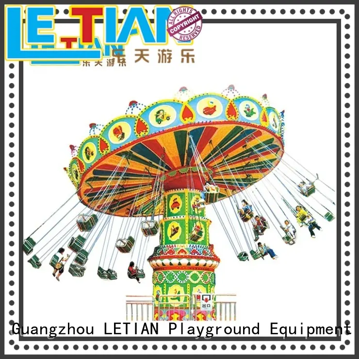 LETIAN exciting swing ride carousel theme park 1