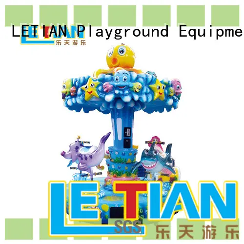 colorful mini carousel luxury fairground 1