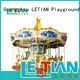 LETIAN coin ride on carousel customized fairground 1
