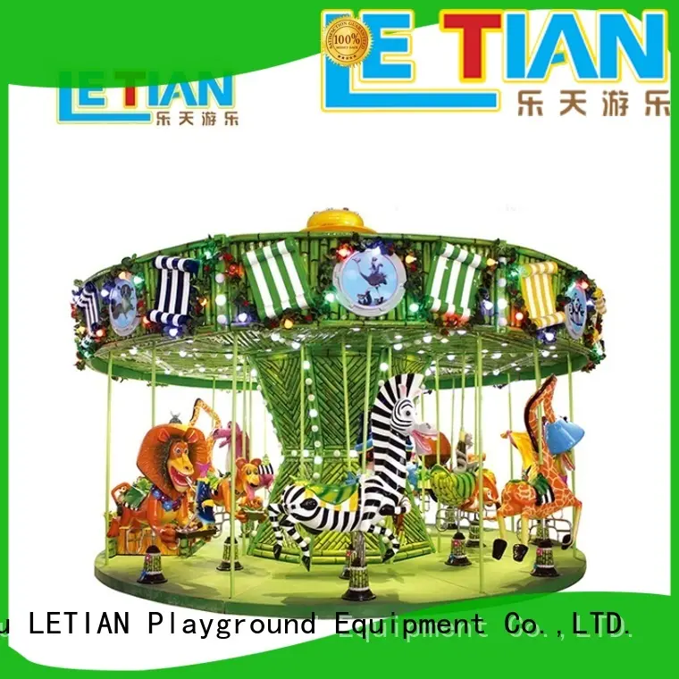 LETIAN mall childrens carousel customized theme park 1