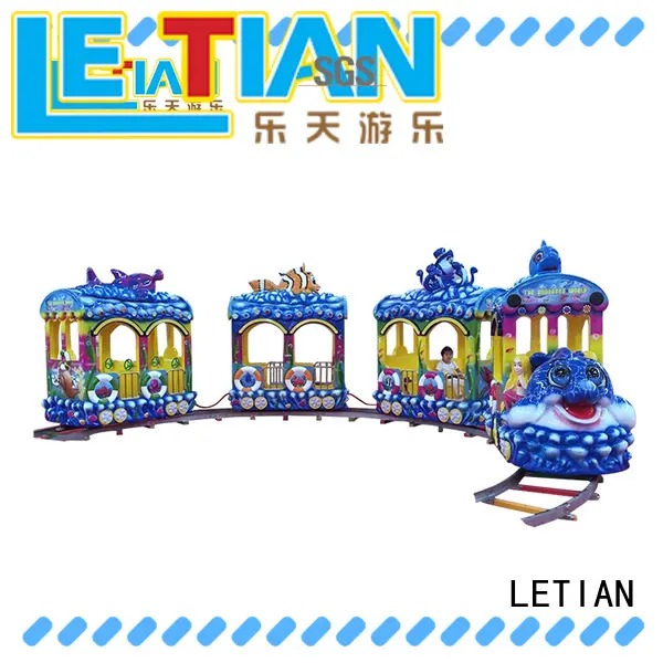 LETIAN Top small ride on trains for business children's palace 1