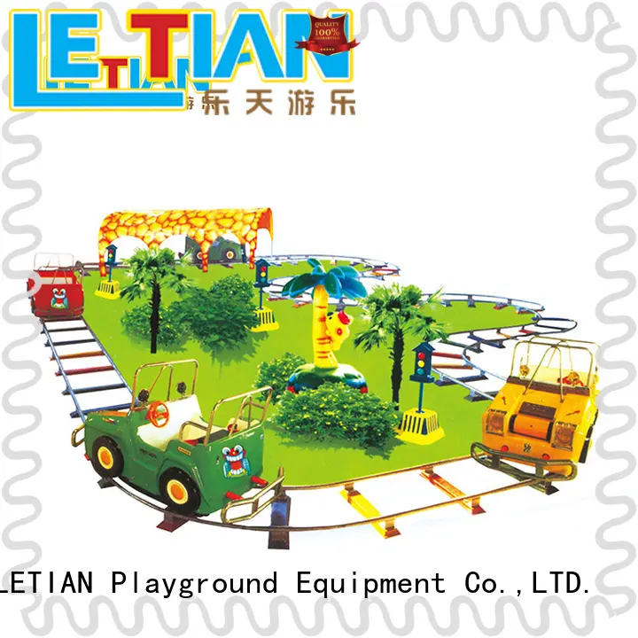 LETIAN New theme park trains for sale factory life squares 1
