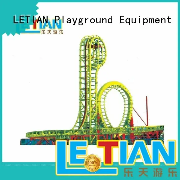 LETIAN mini create your own roller coaster online game factory mall 1