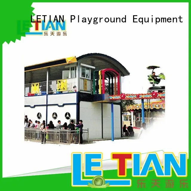 LETIAN rides roller coaster details factory playground 1