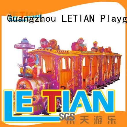 LETIAN kids park train Supply life squares 1