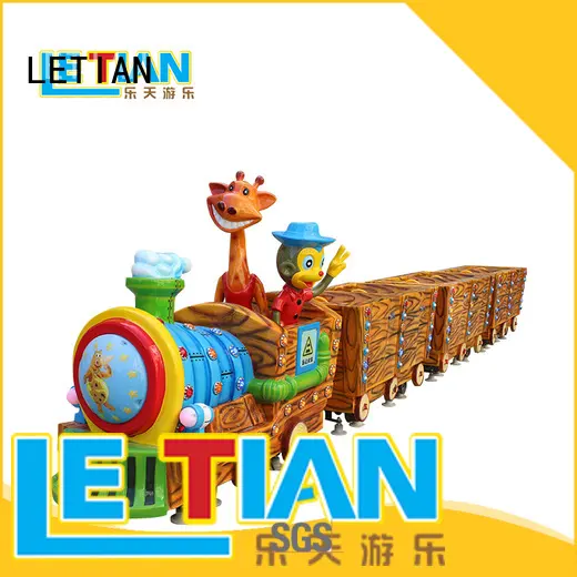 LETIAN Top carnival train ride factory children's palace 1