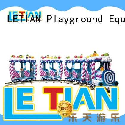 LETIAN Custom train amusement park factory life squares 1