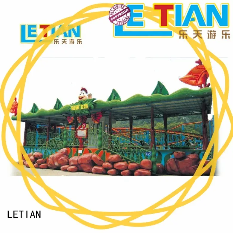 LETIAN surfing roller coaster factory theme park 1