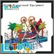 LETIAN entertaining pirate ship park for kids mall 1