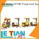 High-quality trackless train lt7077c for business park playground 1