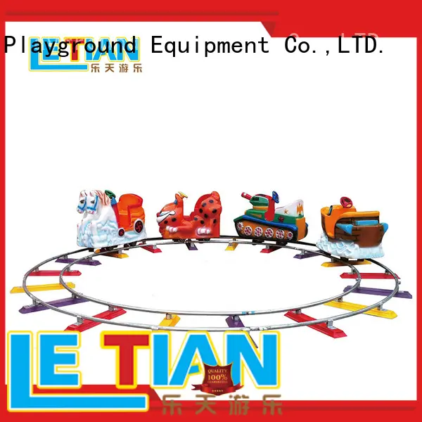 LETIAN worm amusement train for kids park playground 1