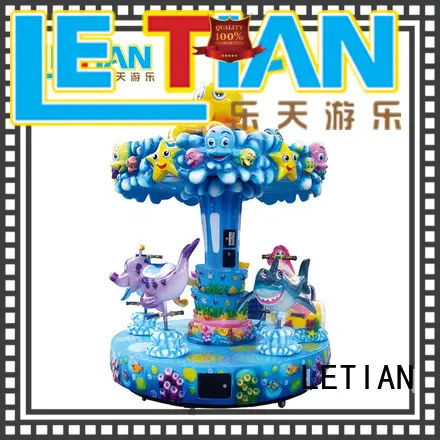 LETIAN ride carousel for kids design theme park 1