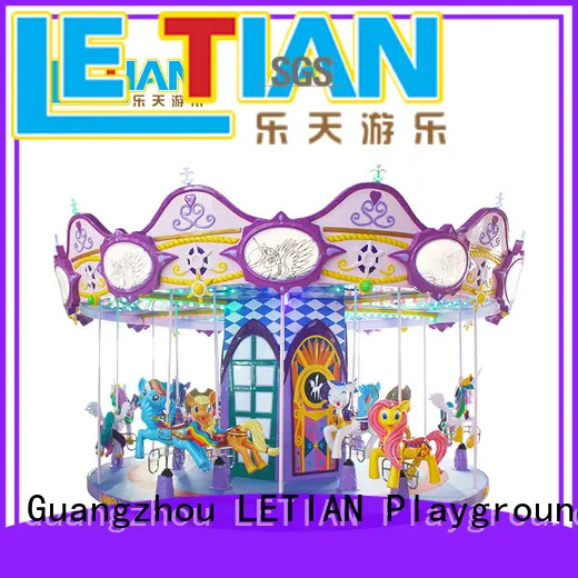 colorful carousel ride horse supplier fairground 1