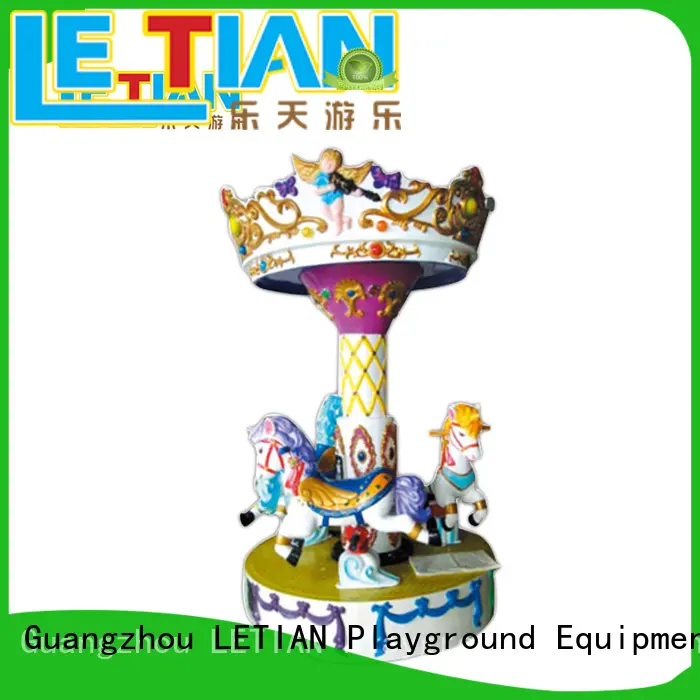 LETIAN Wholesale the childrens carousel manufacturers fairground 1