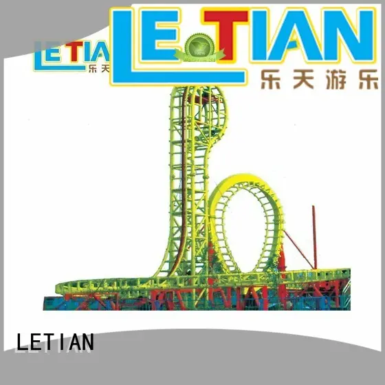 LETIAN Top create your own roller coaster park for children theme park 1