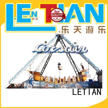 LETIAN stimulation pirate ship park for kids theme park 1