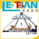 LETIAN stimulation pirate ship park for kids theme park 1