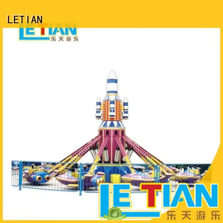 LETIAN crazy disco rides theme park 1