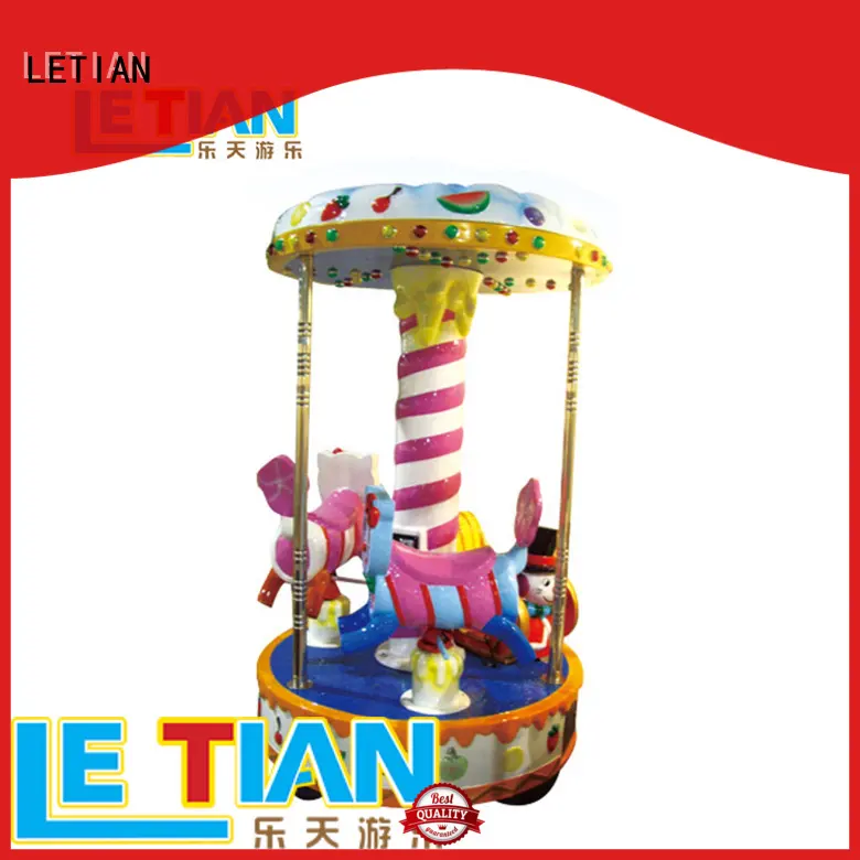 LETIAN lt7036b small carousel for sale factory carnival 1