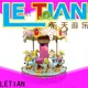LETIAN durable ride on carousel factory fairground 1