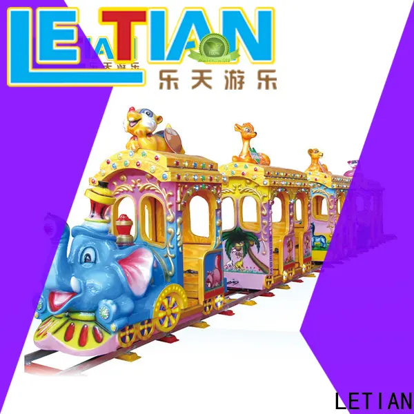 LETIAN track park train ride Suppliers children's palace 1