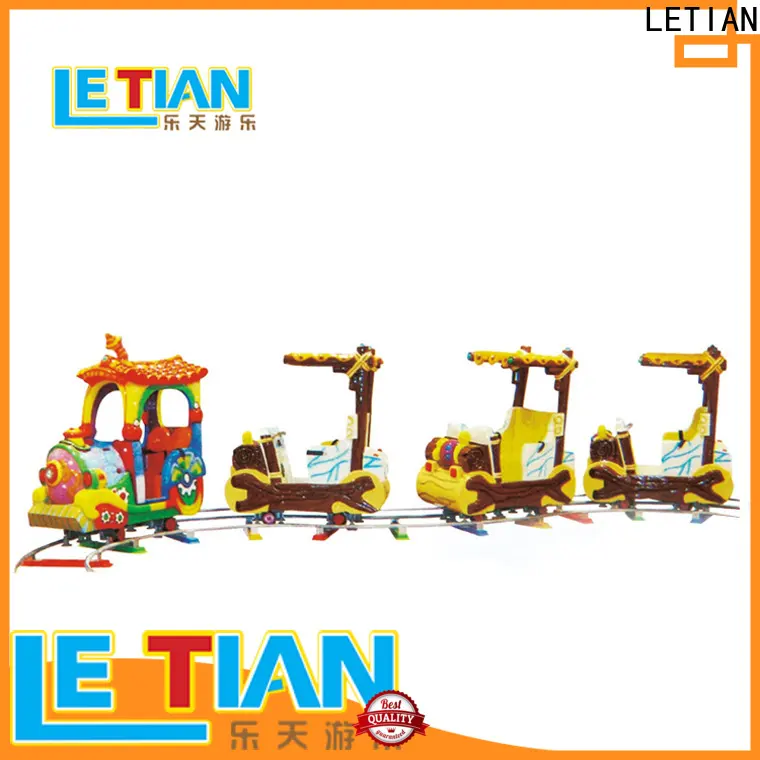 LETIAN New train theme park for business park playground 1