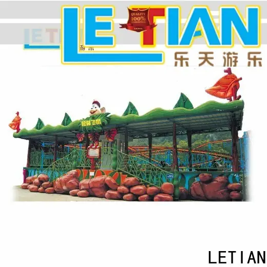LETIAN Top the new roller coaster manufacturers mall 1