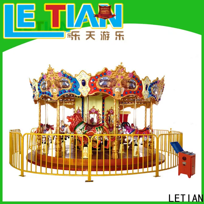 LETIAN Wholesale carousel horse supplier carnival 1