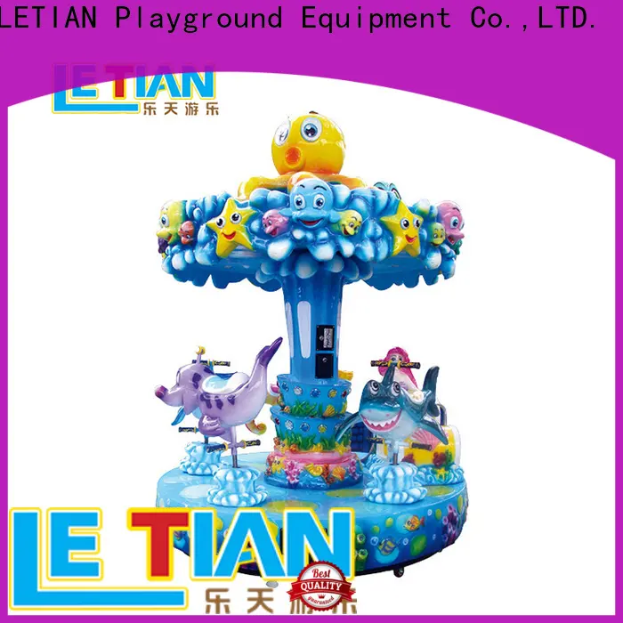LETIAN Top childrens carousel design fairground 1