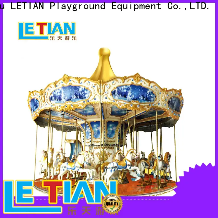 LETIAN carousel ride for kids shopping centers 1