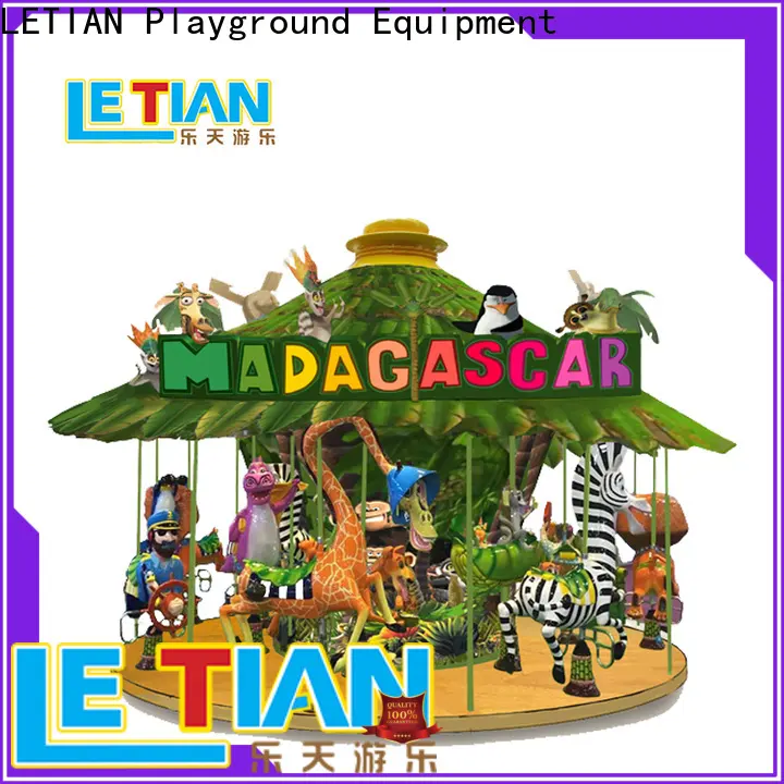 LETIAN sale carousel ride factory shopping centers 1