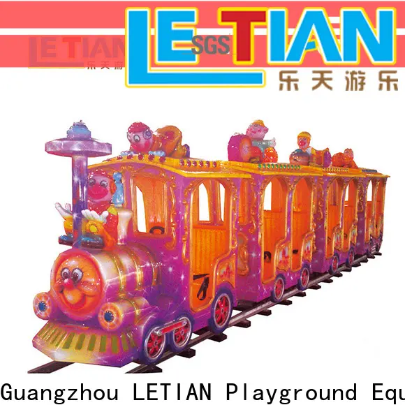 LETIAN New Kids Train factory park playground 1